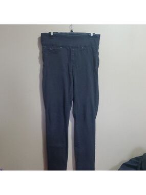 Jordache Black High-Waisted Pull On Jeggings Size Medium